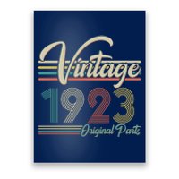 Vintage Original Parts 1923 100th Birthday Poster