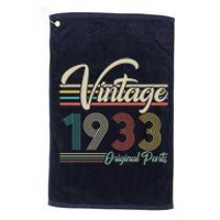 Vintage Original Parts 1933 90th Birthday Platinum Collection Golf Towel