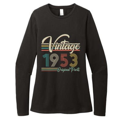 Vintage Original Parts 1953 70th Birthday Womens CVC Long Sleeve Shirt