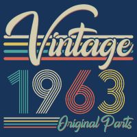 Vintage Original Parts 1963 60th Birthday Flatbill Hat