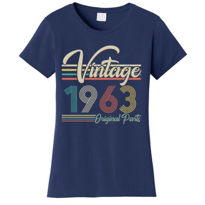 Vintage Original Parts 1963 60th Birthday Women's T-Shirt