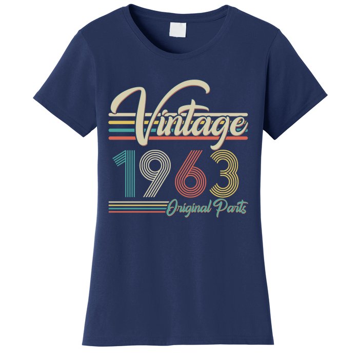 Vintage Original Parts 1963 60th Birthday Women's T-Shirt