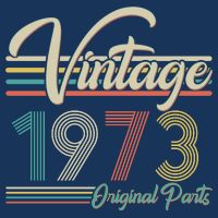 Vintage Original Parts 1973 50th Birthday Flatbill Hat