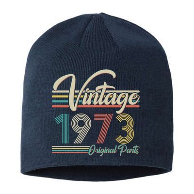 Vintage Original Parts 1973 50th Birthday Sustainable Beanie