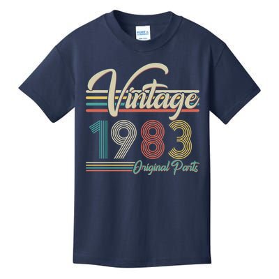 Vintage Original Parts 1983 40th Birthday Kids T-Shirt