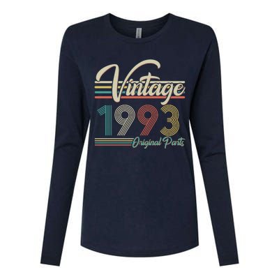 Vintage Original Parts 1993 30th Birthday Womens Cotton Relaxed Long Sleeve T-Shirt