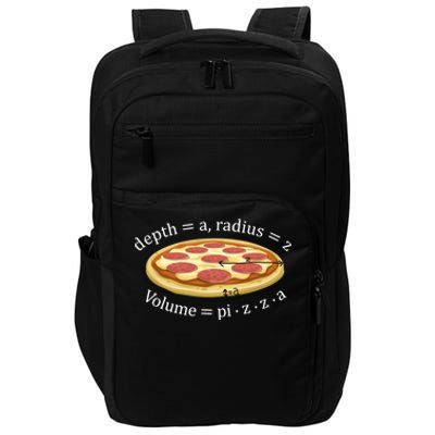 Volume Of Pizza Funny Math Gift Impact Tech Backpack