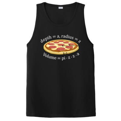 Volume Of Pizza Funny Math Gift PosiCharge Competitor Tank