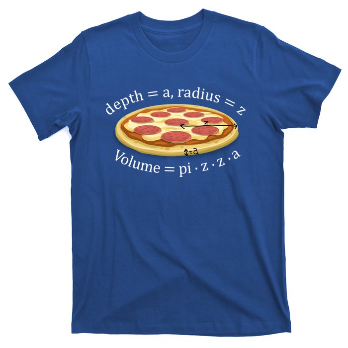 Volume Of Pizza Funny Math Gift T-Shirt