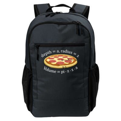 Volume Of Pizza Funny Math Gift Daily Commute Backpack