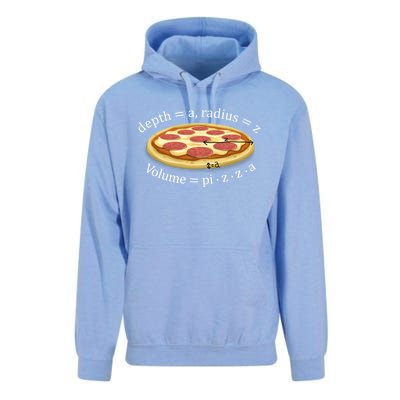 Volume Of Pizza Funny Math Gift Unisex Surf Hoodie