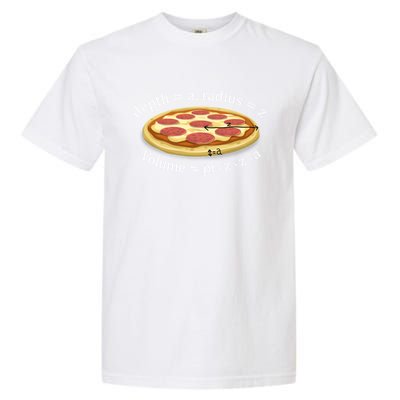 Volume Of Pizza Funny Math Gift Garment-Dyed Heavyweight T-Shirt