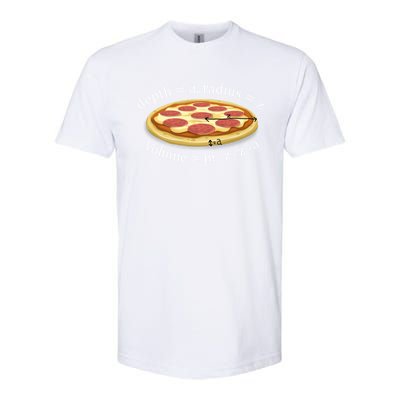 Volume Of Pizza Funny Math Gift Softstyle CVC T-Shirt