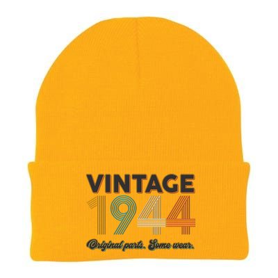 Vintage Original Parts Some Wear 1944 80th Birthday Knit Cap Winter Beanie