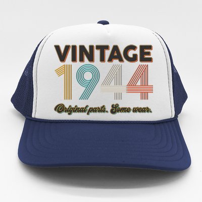 Vintage Original Parts Some Wear 1944 80th Birthday Trucker Hat