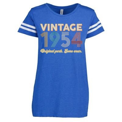 Vintage Original Parts Some Wear 1954 70th Birthday Enza Ladies Jersey Football T-Shirt