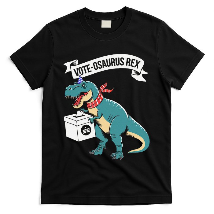 Vote Osaurus Rex Funny Election Dino T-Shirt