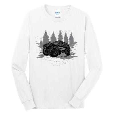 Vintage Off Roading Tall Long Sleeve T-Shirt