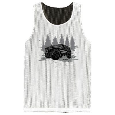 Vintage Off Roading Mesh Reversible Basketball Jersey Tank