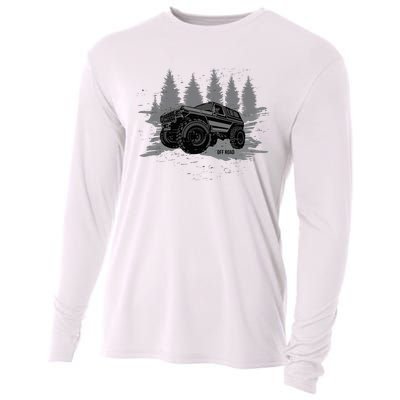 Vintage Off Roading Cooling Performance Long Sleeve Crew