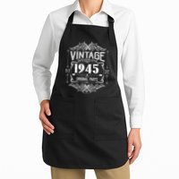 Vintage Old Style Top Notch Mostly Original Parts Whiskey Label 1945 80 Apron