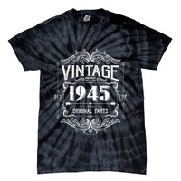 Vintage Old Style Top Notch Mostly Original Parts Whiskey Label 1945 80 Tie-Dye T-Shirt