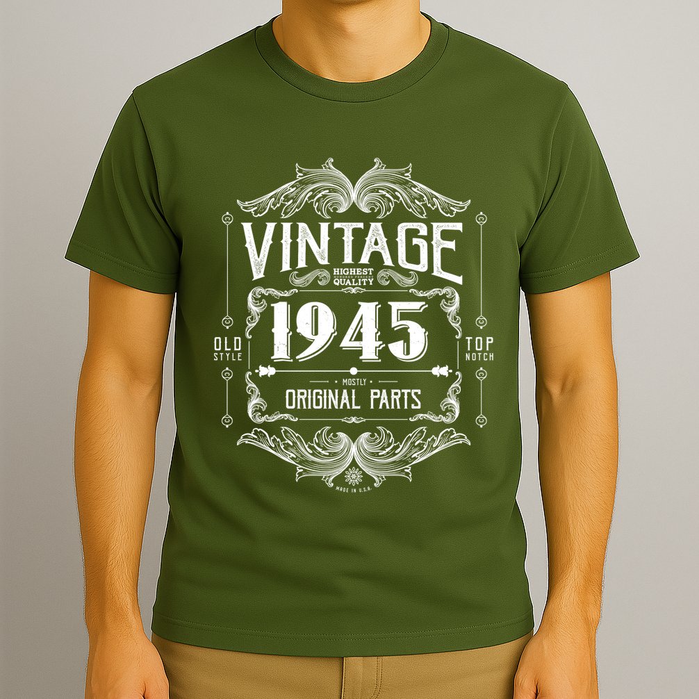 Vintage Old Style Top Notch Mostly Original Parts Whiskey Label 1945 80 T-Shirt