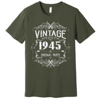 Vintage Old Style Top Notch Mostly Original Parts Whiskey Label 1945 80 Premium T-Shirt