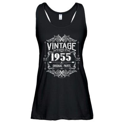 Vintage Old Style Top Notch Mostly Original Parts Whiskey Label 1955 70 Ladies Essential Flowy Tank