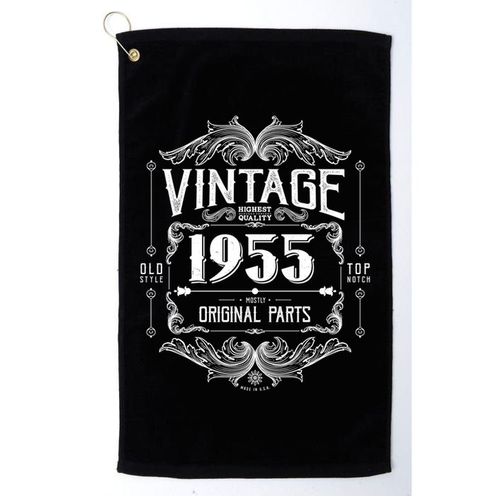 Vintage Old Style Top Notch Mostly Original Parts Whiskey Label 1955 70 Golf Towel