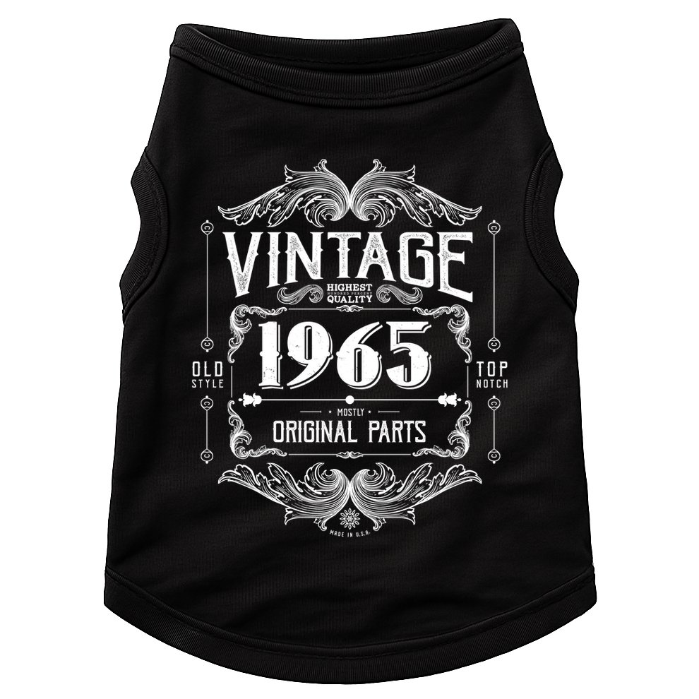 Vintage Old Style Top Notch Mostly Original Parts Whiskey Label 1965 60 Doggie Tank