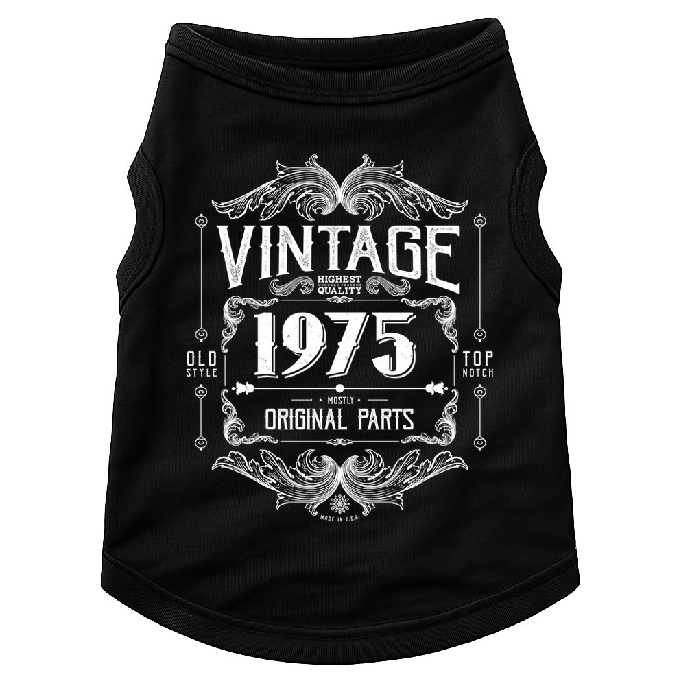 Vintage Old Style Top Notch Mostly Original Parts Whiskey Label 1975 50 Doggie Tank