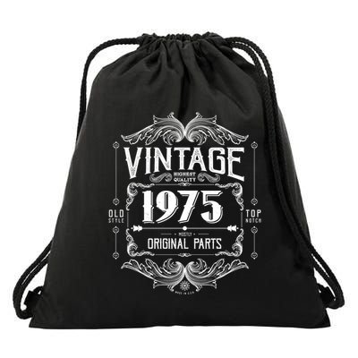 Vintage Old Style Top Notch Mostly Original Parts Whiskey Label 1975 50 Drawstring Bag
