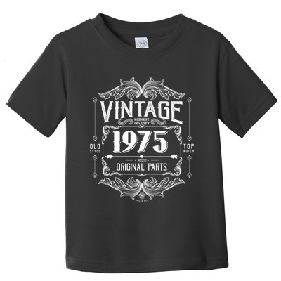 Vintage Old Style Top Notch Mostly Original Parts Whiskey Label 1975 50 Toddler T-Shirt