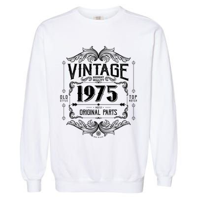 Vintage Old Style Top Notch Mostly Original Parts Whiskey Label 1975 50 Garment-Dyed Sweatshirt