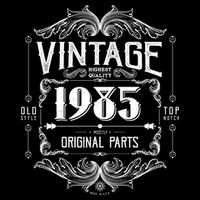 Vintage Old Style Top Notch Mostly Original Parts Whiskey Label 1985 40 Sweatshirt