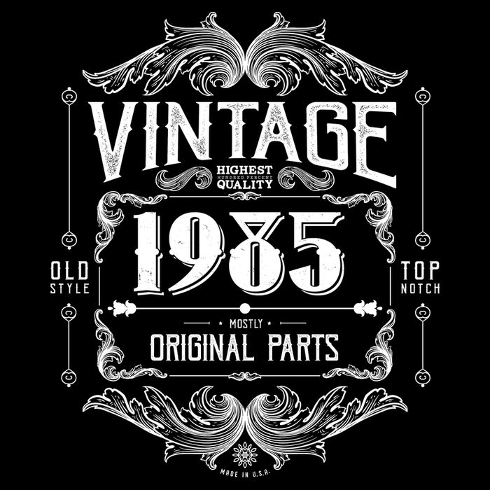 Vintage Old Style Top Notch Mostly Original Parts Whiskey Label 1985 40 Sweatshirt