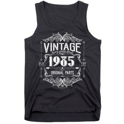 Vintage Old Style Top Notch Mostly Original Parts Whiskey Label 1985 40 Tank Top
