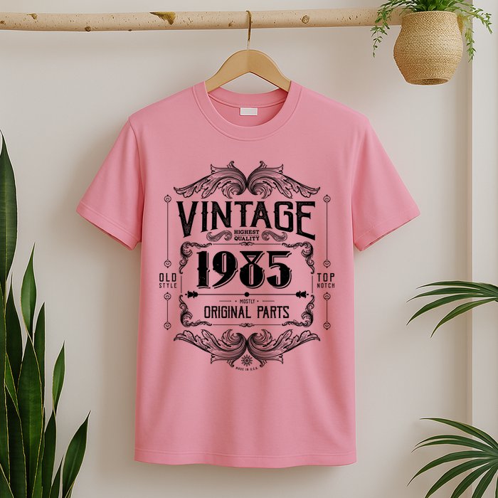 Vintage Old Style Top Notch Mostly Original Parts Whiskey Label 1985 40 T-Shirt