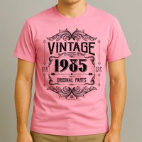 Vintage Old Style Top Notch Mostly Original Parts Whiskey Label 1985 40 T-Shirt