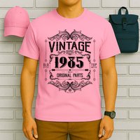 Vintage Old Style Top Notch Mostly Original Parts Whiskey Label 1985 40 T-Shirt