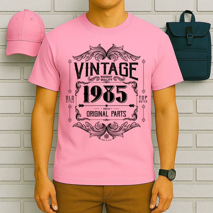 Vintage Old Style Top Notch Mostly Original Parts Whiskey Label 1985 40 T-Shirt