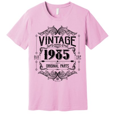Vintage Old Style Top Notch Mostly Original Parts Whiskey Label 1985 40 Premium T-Shirt