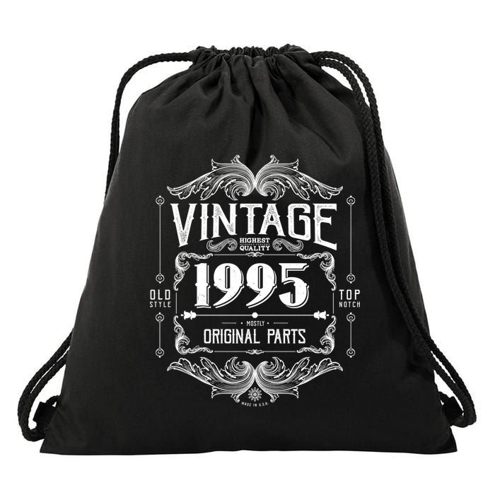 Vintage Old Style Top Notch Mostly Original Parts Whiskey Label 1995 30 Drawstring Bag