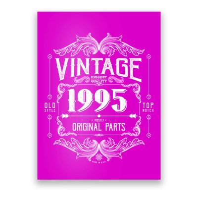 Vintage Old Style Top Notch Mostly Original Parts Whiskey Label 1995 30 Poster