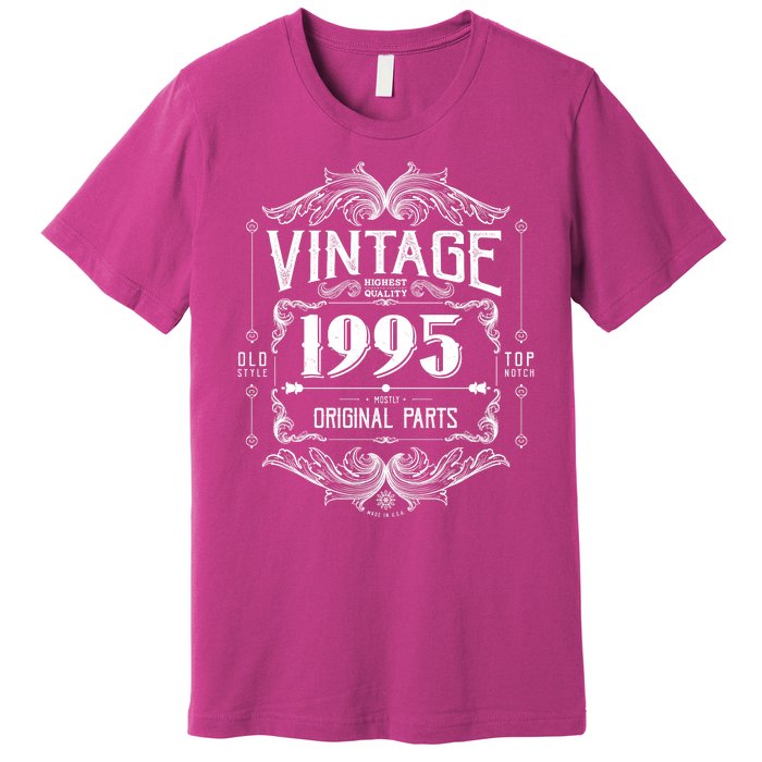 Vintage Old Style Top Notch Mostly Original Parts Whiskey Label 1995 30 Premium T-Shirt