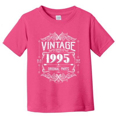 Vintage Old Style Top Notch Mostly Original Parts Whiskey Label 1995 30 Toddler T-Shirt