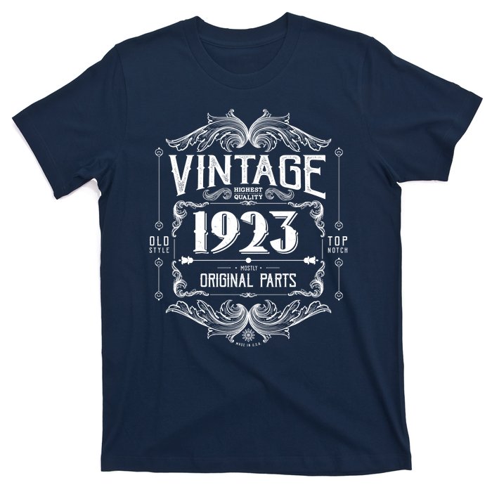 Vintage Old Style Top Notch Mostly Original Parts Whiskey Label 1923 100 T-Shirt