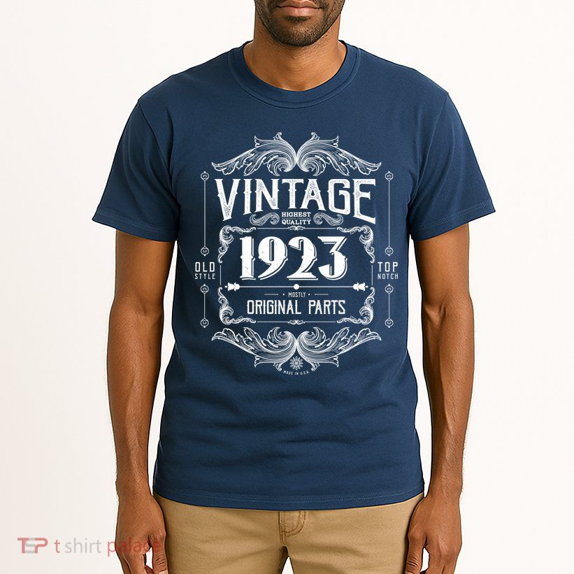 Vintage Old Style Top Notch Mostly Original Parts Whiskey Label 1923 100 Tall T-Shirt