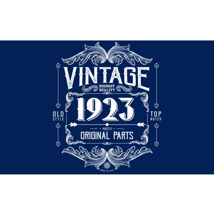 Vintage Old Style Top Notch Mostly Original Parts Whiskey Label 1923 100 Bumper Sticker